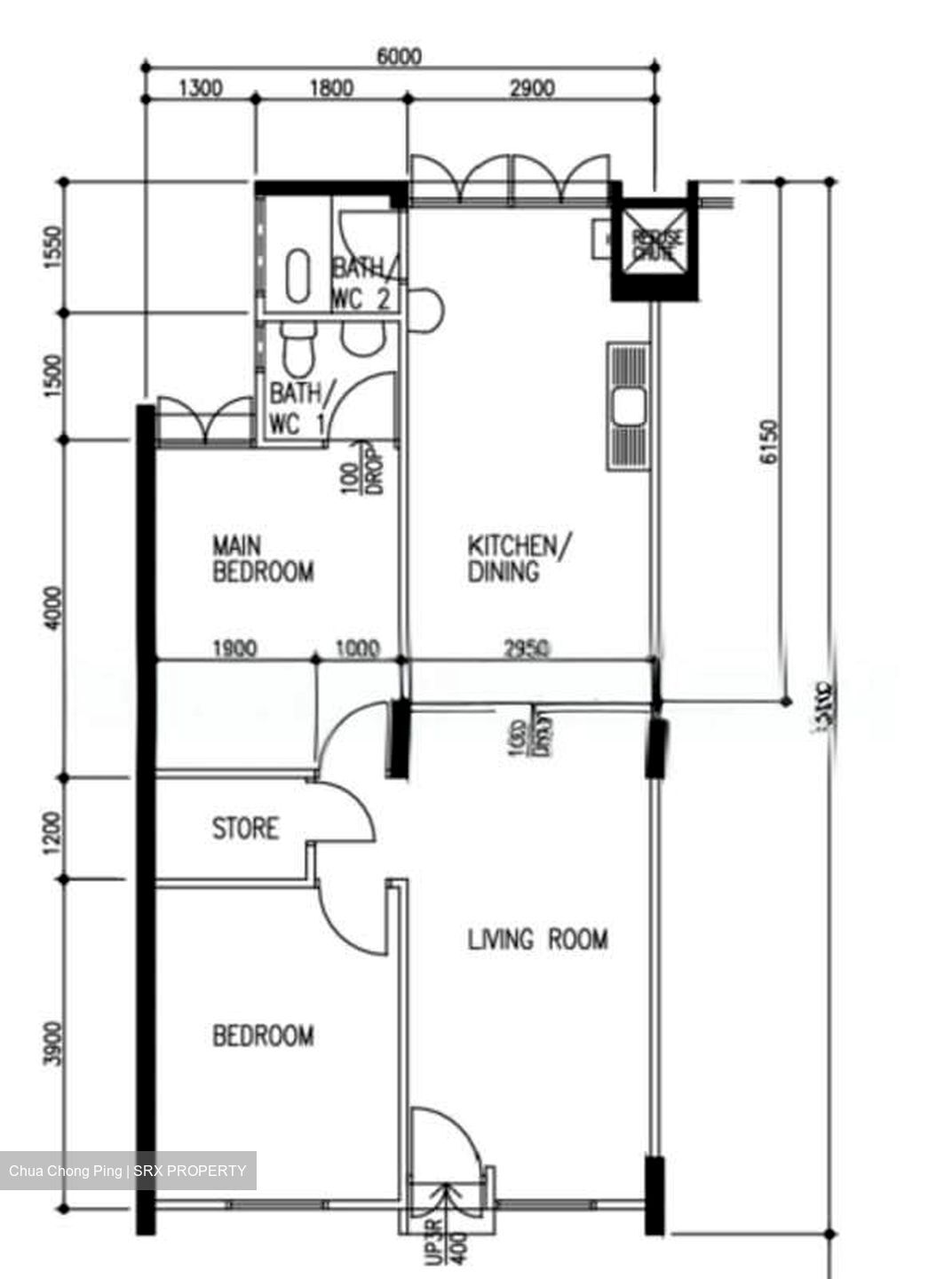 Blk 233 Kebun Baru Palm View (Ang Mo Kio), HDB 3 Rooms #603643441